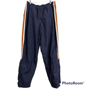 Vintage Nike 90s Track Pants Men‎ XXL Blue Orange Stripe Retro Sportswear